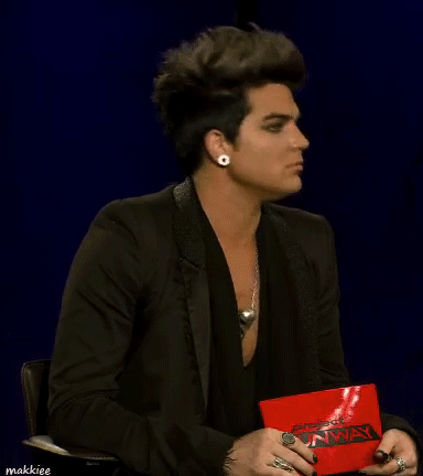 Artiesten Gifs Adam lambert gala 