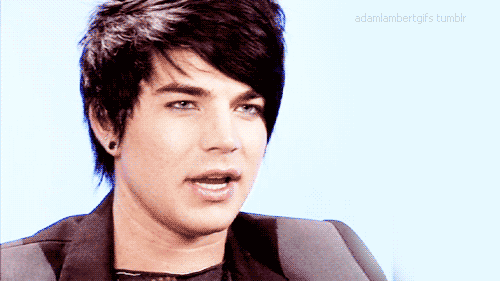 Artiesten Kus Gifs Adam lambert Europa glam natie tour 
