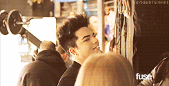 Artiesten Gifs Adam lambert 2011 fotoshoot uit 100 