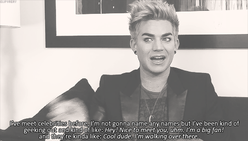 Muziek Artiesten Gifs Adam lambert 