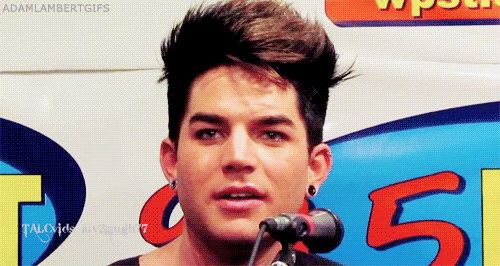 Artiesten Gifs Adam lambert 