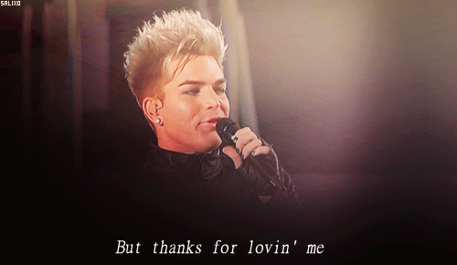 Muziek Artiesten Gifs Adam lambert 