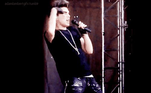 Artiesten Gifs Adam lambert 