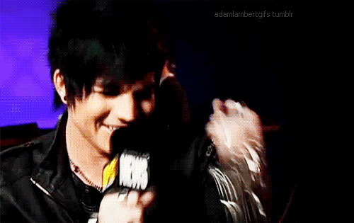 Artiesten Gifs Adam lambert petersburg btikm 