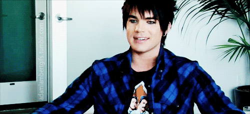Artiesten Gifs Adam lambert 