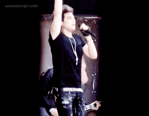 Muziek Artiesten Gifs Adam lambert 