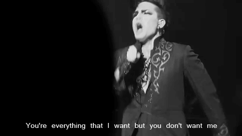 Artiesten Gifs Adam lambert 2011 fotoshoot uit 100 