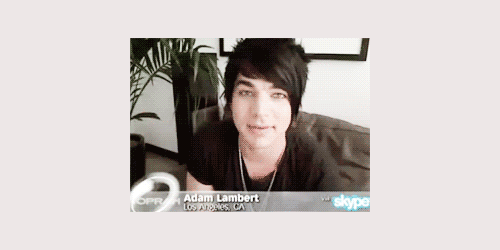 Artiesten Gifs Adam lambert pose 