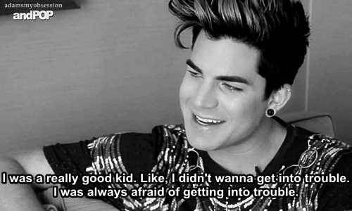 Grappig Artiesten Gifs Adam lambert 