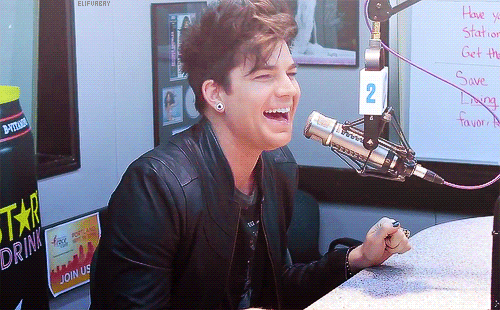 Artiesten Gifs Adam lambert Glambert 