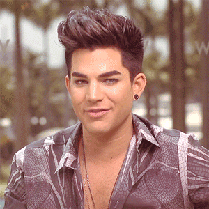 Adam Lambert GIF. Artiesten Gifs Adam lambert 