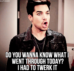 Adam Lambert GIF. Interview Artiesten Gifs Adam lambert 2012 Uk Sugarscape 