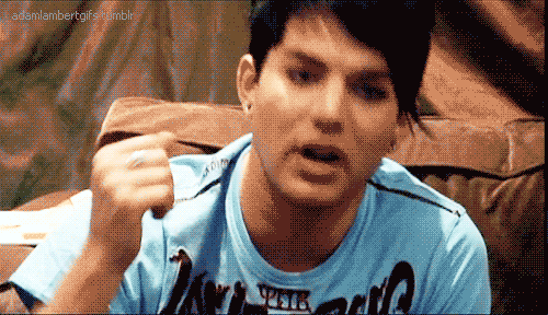 Artiesten Gifs Adam lambert american idol 