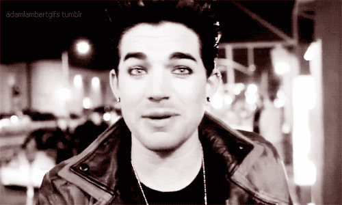 Artiesten Gifs Adam lambert 