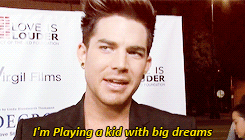 Adam Lambert GIF. Interview Artiesten Gifs Adam lambert 2012 Uk Sugarscape 