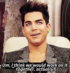 Adam Lambert GIF. Artiesten Mama Gifs Adam lambert 