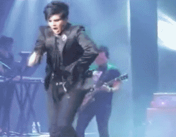 Artiesten Gifs Adam lambert 2010 fotoset fotoshoot 