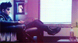 Adam Lambert GIF. Interview Artiesten Gifs Adam lambert 2010 