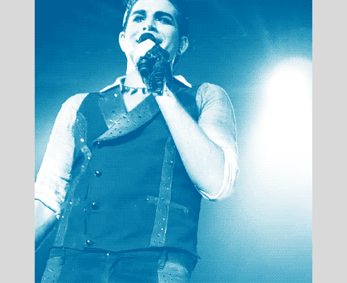 Artiesten Gifs Adam lambert 2010 fotoset fotoshoot 