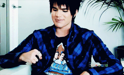 Artiesten Gifs Adam lambert 
