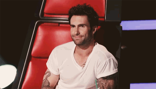 Artiesten Gifs Adam levine Maroon 5 seizoen 4 the voice 
