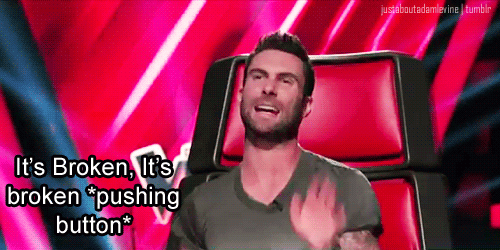 Artiesten Gifs Adam levine the voice 
