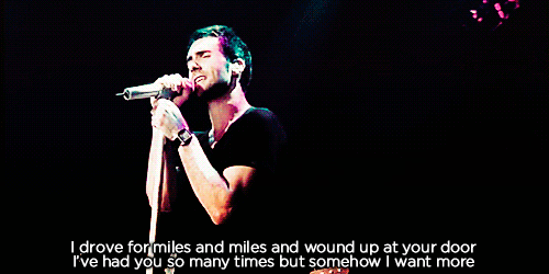 Artiesten Gifs Adam levine Maroon 5 