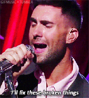 Maroon 5 GIF. Artiesten Gifs Adam levine Maroon 5 Misery 