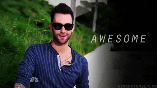 Artiesten Gifs Adam levine 