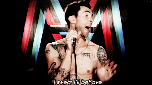 Artiesten Gifs Adam levine 