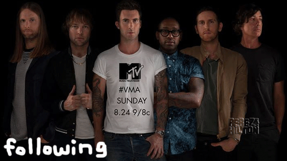 Artiesten Gifs Adam levine Maroon 5 anne v misery 
