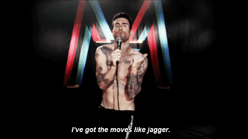 Artiesten Gifs Adam levine Maroon 5 the voice 