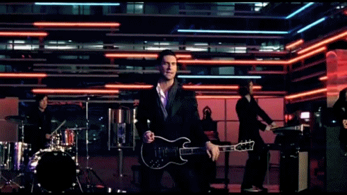 Artiesten Gifs Adam levine the voice inttv 