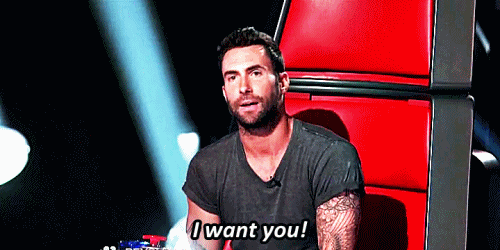 Artiesten Gifs Adam levine anne v 