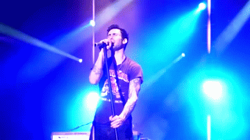 Artiesten Gifs Adam levine Maroon 5 m5 