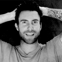 Adam Levine GIF. Artiesten Gifs Adam levine Heet 