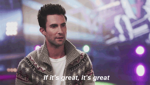 Artiesten Gifs Adam levine the voice 