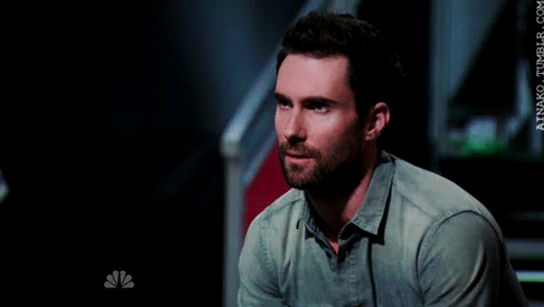 Artiesten Gifs Adam levine the voice inttv 