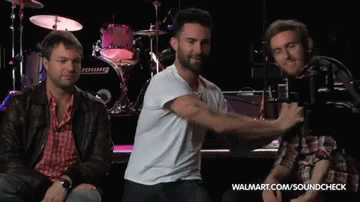 Artiesten Gifs Adam levine het zingen Oscars 2015 
