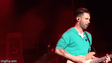 Artiesten Gifs Adam levine Maroon 5 