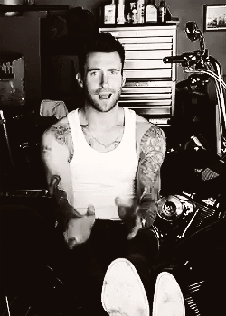 Artiesten Gifs Adam levine Maroon 5 