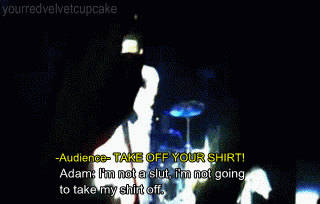 Artiesten Gifs Adam levine Maroon 5 