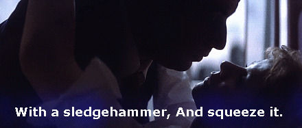 Gifs Filmsterren Adam sandler Happy Gilmore Balck en wit 