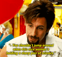 Adam Sandler GIF. Gifs Filmsterren Adam sandler Schaar You do not mess with the zohan 
