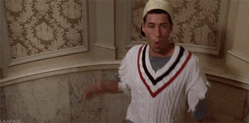 Gifs Filmsterren Adam sandler billy madison boho 