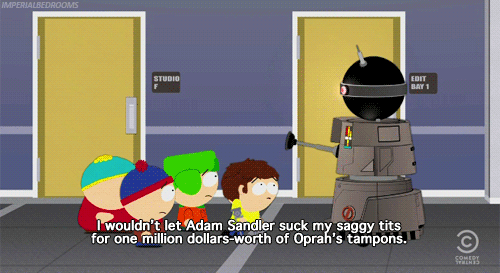 South park Gifs Filmsterren Adam sandler grap oprah 