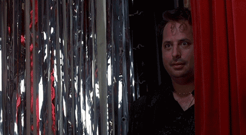 Gifs Filmsterren Adam sandler Drew Barrymore Jon Lovitz de bruiloft singer wedding singer het verlieze 