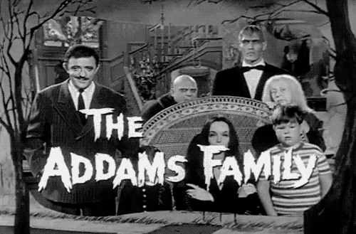Addams Family GIF. Halloween Films en series Humor Gifs Addams family Boek Lectuur 