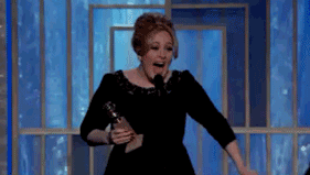 Adele GIF. Artiesten Adele Gifs 