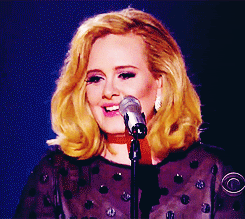 Adele GIF. Artiesten Adele Gifs Adelelondon Adeleadkins 